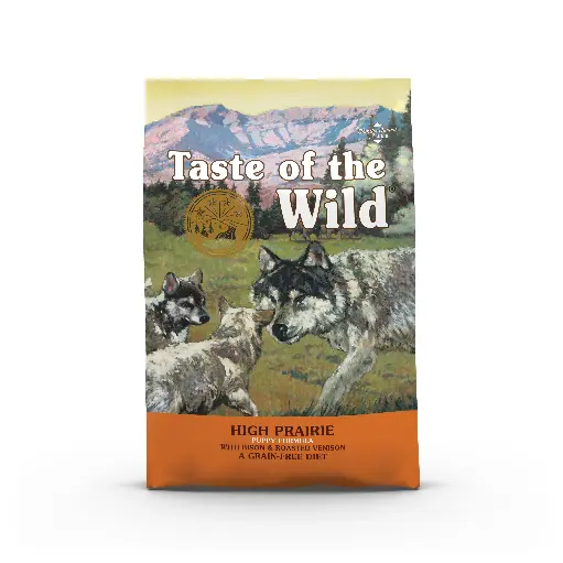 [23897] Taste Of The Wild Alimento Para Perros Cachorros High Praire Sabor A Bisonte Y Venado Rostizados 5.6kg