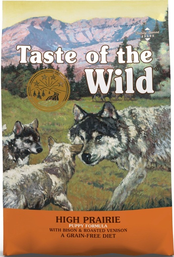 [23898] Taste Of The Wild Alimento Para Perros Cachorros High Praire Sabor A Bisonte Y Venado Rostizados 12.2 Kg