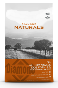[23908] Diamond Natural Formula De Arroz Y Pollo Para Perros Todas Las Etapas De La Vida 7,5 Kg