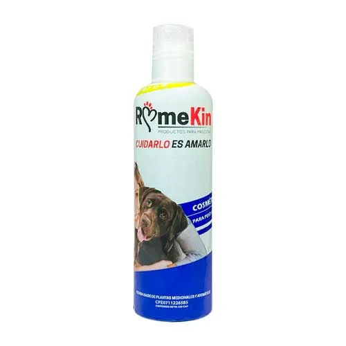 [90712] Shampoo Para Perros Cosmetico Para Pelo Oscuro 250ml Romekin
