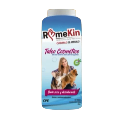 [23979] Talco Cosmetico Externo Para Perros Y Gatos De 90g