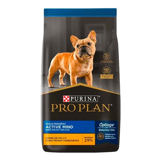 [24021] Perrarina Pro Plan Para Perros Adultos Razas Pequenas Mente Activa Sabor A Pollo 3kg