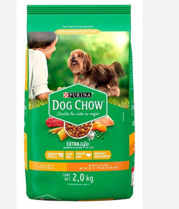 [24032] Perrarina Dog Chow Para Perros Adultos Minis Y Pequenos Sabor A Carne Y Pollo 2kg