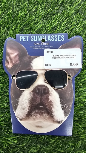 [23693] Gafas Para Mascotas Modelo Aviador Small