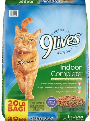 [24039] 9 Lives Indoor Complete 20lb