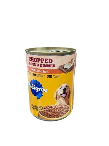 [1270] Pedigree Chopped Ground Dinner Chicken 375g - 13.2 Oz