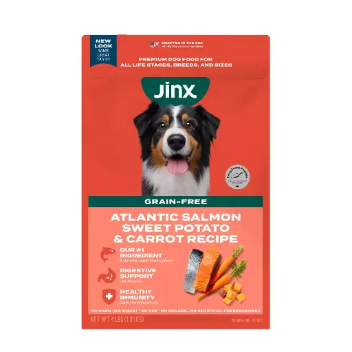 [1282] Jinx Alimento Seco Para Perros Salmon,Sweet Potato AND Carrot 4lbs - 1.81kg