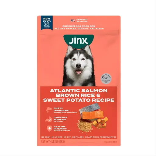 [1283] Jinx Alimento Seco Para Perros Salmon,Brown Rice AND Sweet Potato 4lbs - 1.81kg