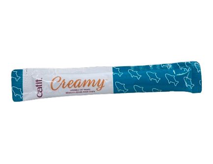 [1306] Catit Creamy Lickable Treats Mega Mix, Golosina Para Gatos Salmon