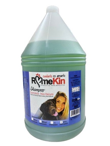 [1554] SHAMPOO CANINO COSMETICO PELO OSCURO 3750CC