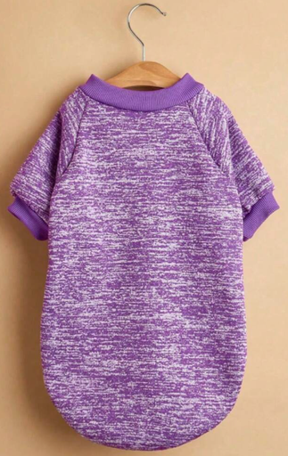 [1650] SUETER TEJIDO PARA PERROS MEDIANOS Y GRANDES COLOR MORADO 3XL-5XL