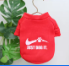 [1913] SUDADERA JUST DOG IT PARA PERROS DE COLOR ROJO TALLA XL