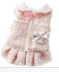 [1940] VESTIDO DE INVIERNO PARA MASCOTAS ESTILO PRINCESA DE LUJO TALLA L 4.5-5.5KG