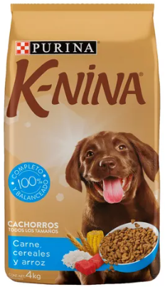 [1730] PERRARINA K-NINA ALIMENTO PARA CACHORROS SABOR A CARNE 4 KG 