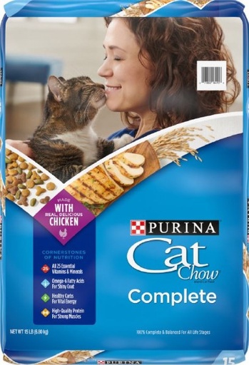 [1780] PURINA CAT CHOW COMPLETE WITH CHICKEN 15LB-6,80KG