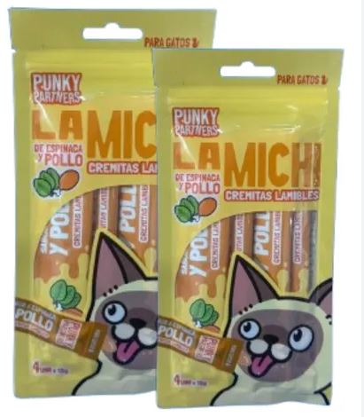 [1804] LAMICHI CREMITAS LAMIBLES DE ESPINACA Y POLLO 4UND X 15GR