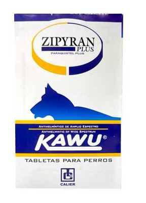 [1806] CALIER ZIPYRAN PLUS ANTIHELMINTICO 1 TAB